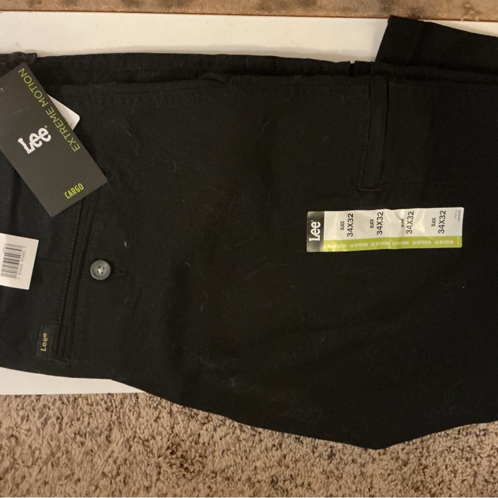 Lee Cargo Pants in Black